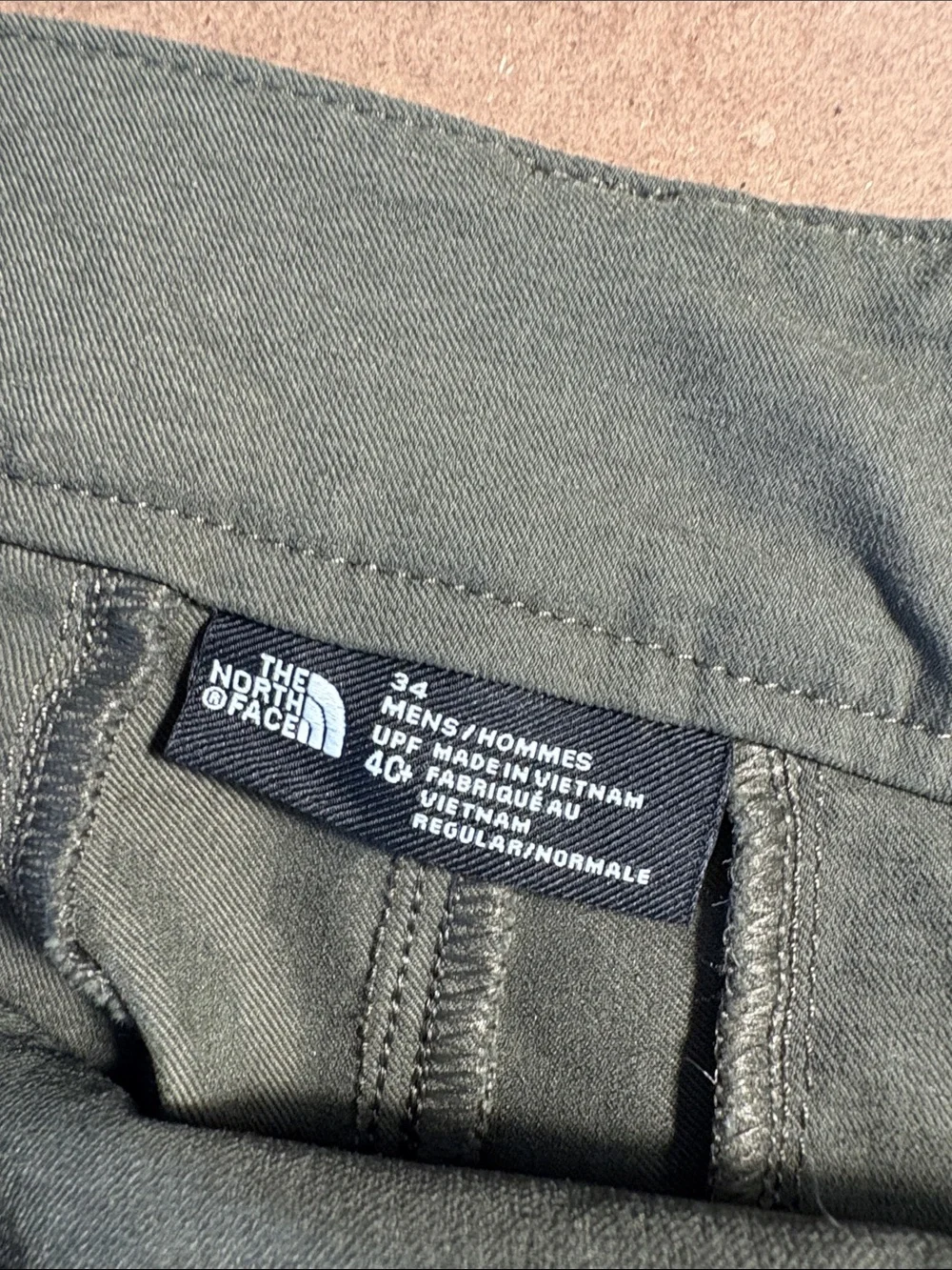 THE NORTH FACE Men's Solo Olive Articulated Knee Pants NF0A7V84 size 32